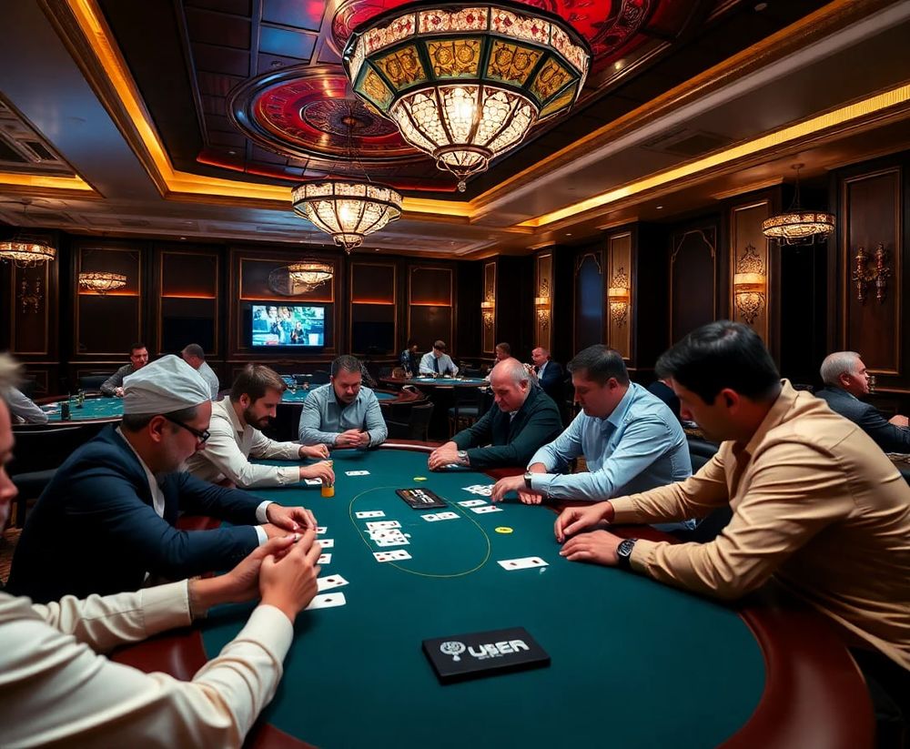 HHpoker全级别 游戏界面